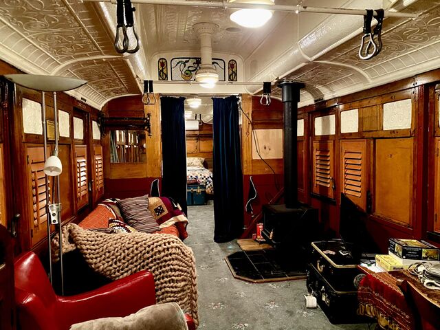 Train Carriage Airbnb in Buninyong 