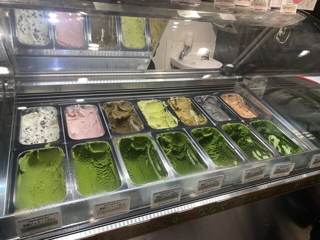 Matcha ice cream (Intensity 1–7)
