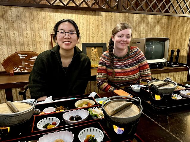 Breakfast at Suikoen Ryokan