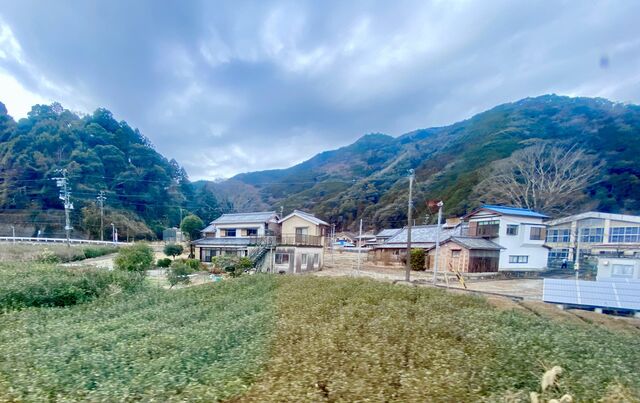 Views from the Ōigawa Main Line between Kanaya Station and Ieyama Station