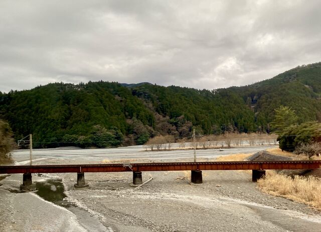 Views from the bus between Ieyama Station and Senzu Station