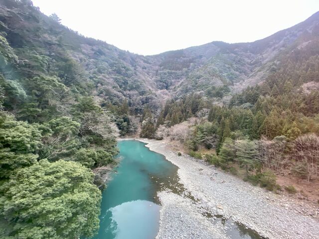 Abt railway between Abt Ichishiro Station and Nagashima Dam Station
