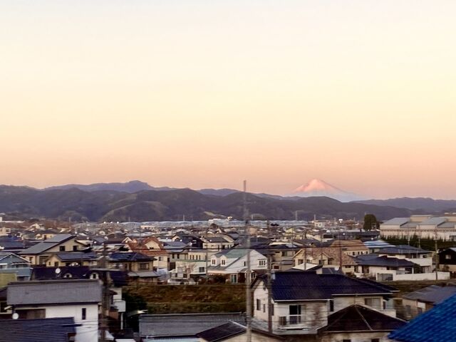 View of Mount Fuji from the Ōigawa Railway Main Line