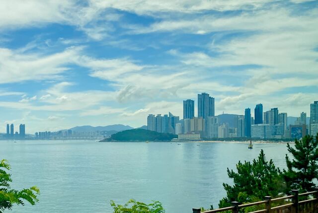 Views from the Haeundae Beach Train