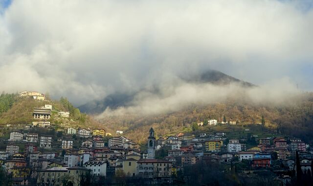 En route: The comune of Ubiale Clanezzo