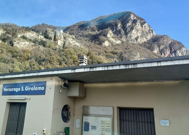 Vercurago-San Girolamo Station