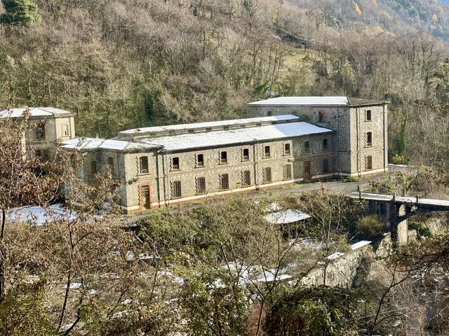 The abandoned hotel, Piattamala Castle, Tirano