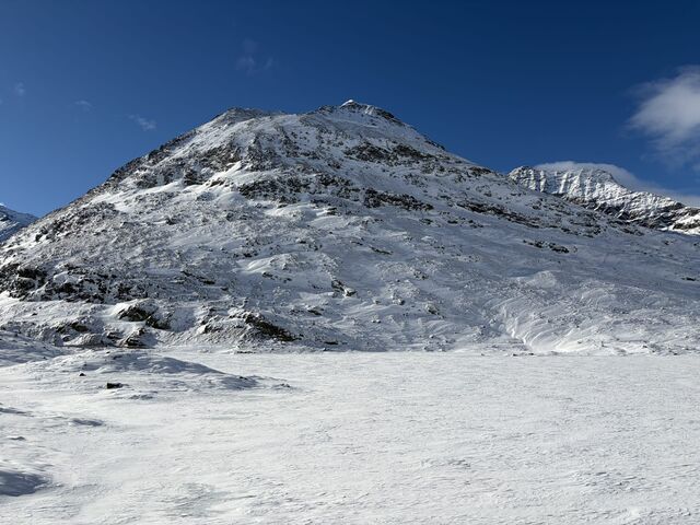 Lake Bianco and Ospizio Bernina Station