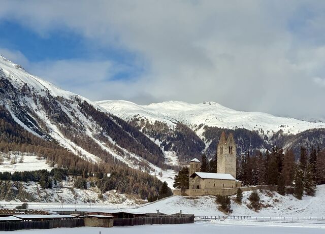 Reformed Church of San Gian, Celerina, constructed 15th Century