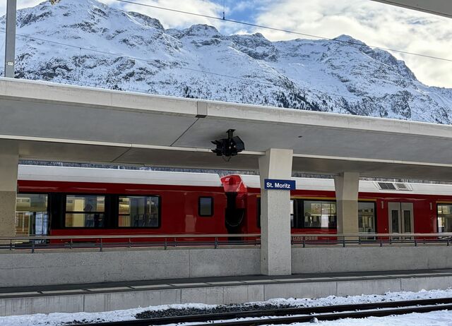 St Moritz Station