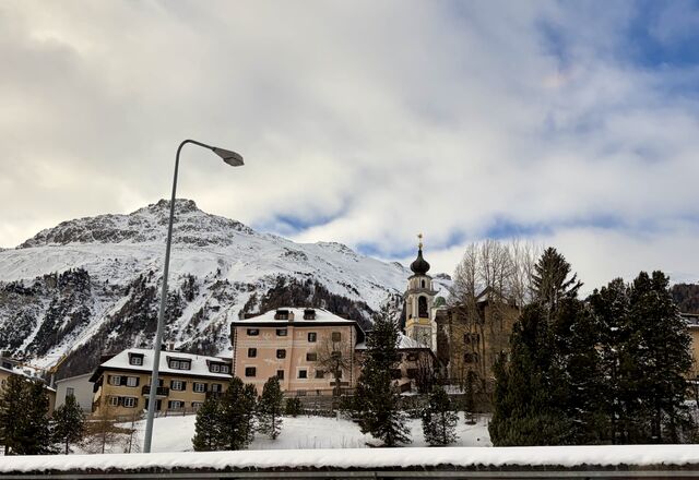 Evangelical Village Church, Samedan, constructed 1773