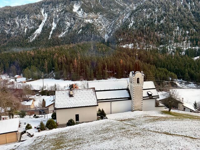 Alvaneu Bad Church, constructed 1698