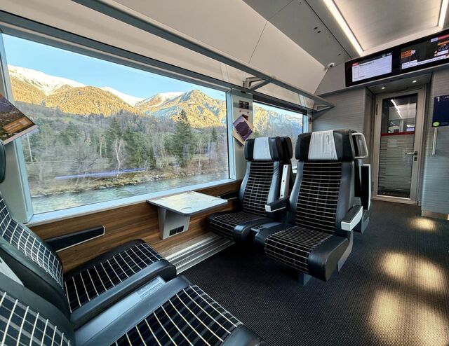 First class carriage