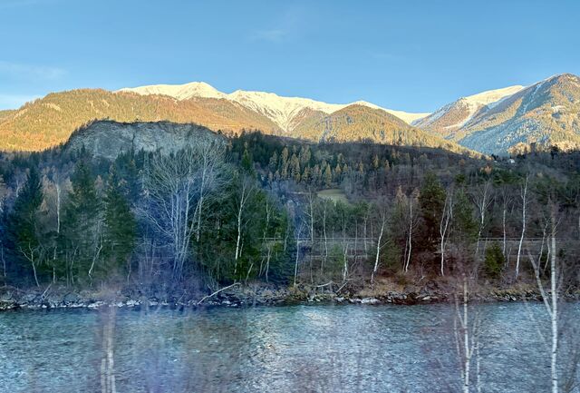 Travelling along the Hinterrhein