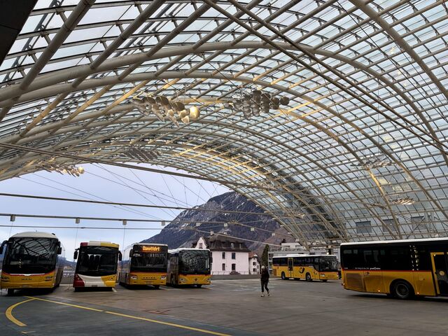 Chur's PostBus Station