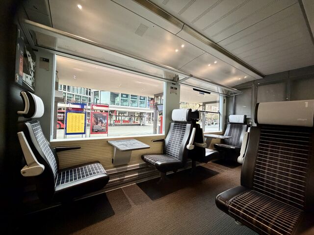 First class carriage