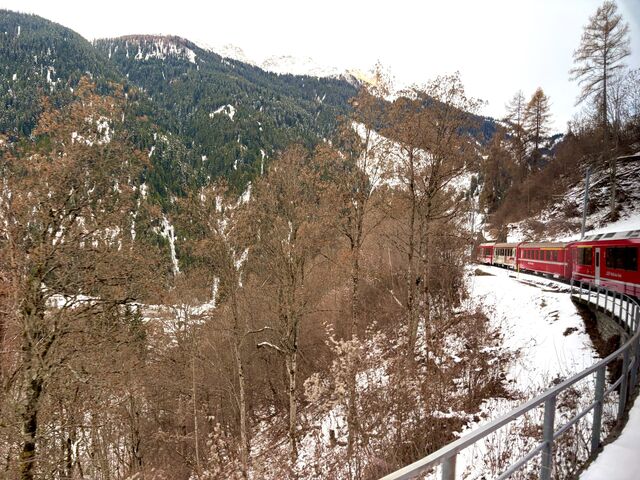Approaching the village of Peist