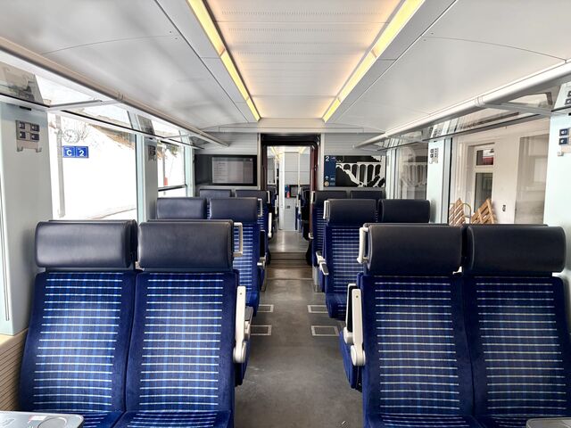 Second class carriage