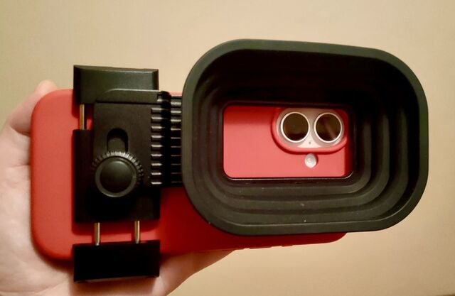 My anti-reflection hood